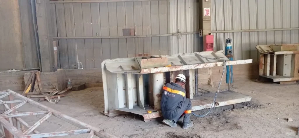 Fabrication de structure en atelier