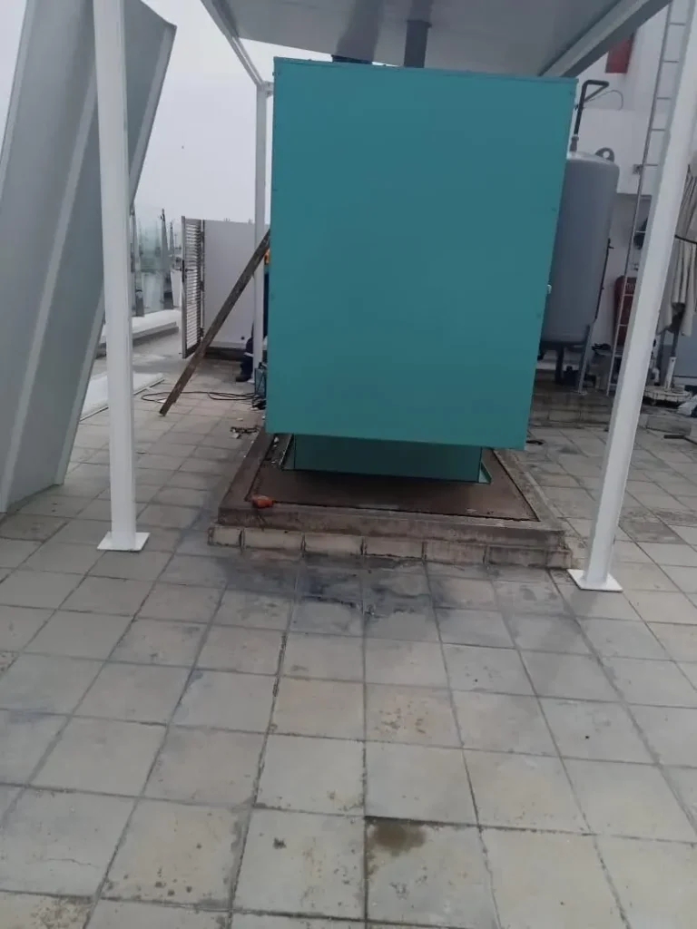Installation d’équipement industriel