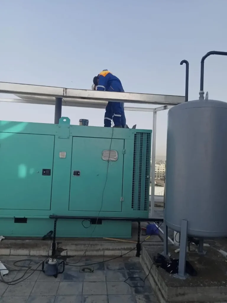 Installation d’équipement industriel