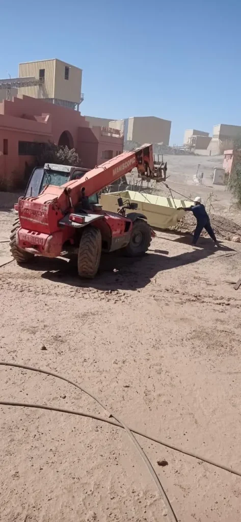 Levage de charpente métallique